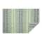DII® Variegated Stripe Handwoven Recycled Yarn Rug, 2ft. x 3ft.